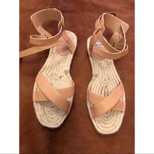 Brand New Joe’s Jeans Leather Espadrilles